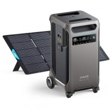 Anker SOLIX F3800 3840Wh Portable Power Station 2 400 Watt Solar Panel