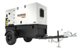 Generac 21kW (Prime) / 23kW (Standby) Skid-Mount Diesel Generator (Isuzu Engine) w/ Single-Axle Trailer