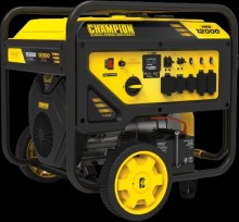 Champion 201160 12000 Watt Electric Start Portable Generator CO Shield 49 State