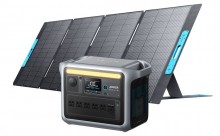Anker SOLIX C1000X 1056Wh Portable Power Station 1 400 Watt Solar Panel