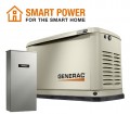 Generac Guardian 18kW Aluminum Standby Generator System (200A Service Disconnect + AC Shedding) w/ Wi-Fi + QwikHurricane Pad + Battery