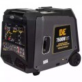 BE Power Equipment BE7500ID  6000 Watt Electric Start Dual Fuel Portable Inverter Generator CO Dector 49 State